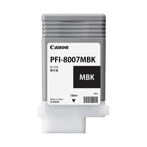 CANON PFI-8007MBK 매트 검정 90㎖ 정품 잉크 탱크 (2147C)