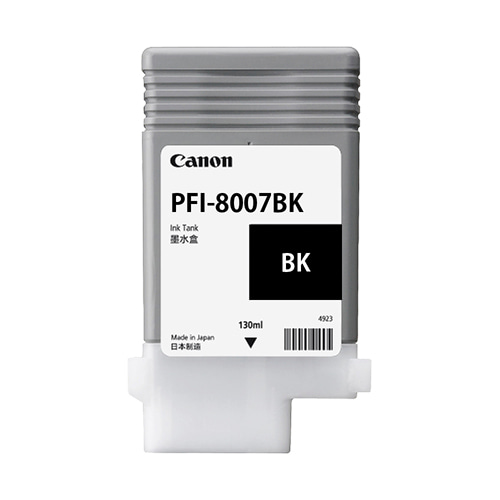 CANON PFI-8007BK 검정 90㎖ 정품 잉크 탱크 (2148C)