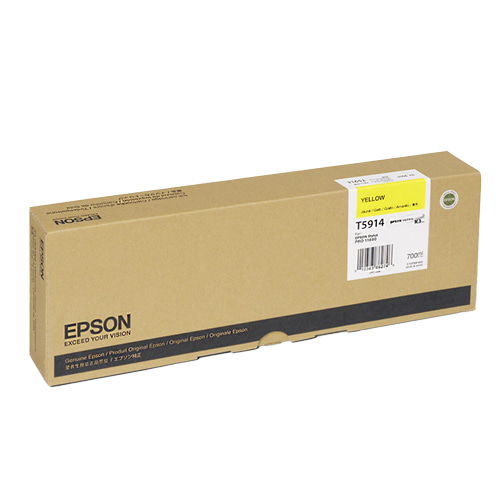 EPSON T591 노랑 700㎖ 정품 잉크 카트리지 (C13T591400)