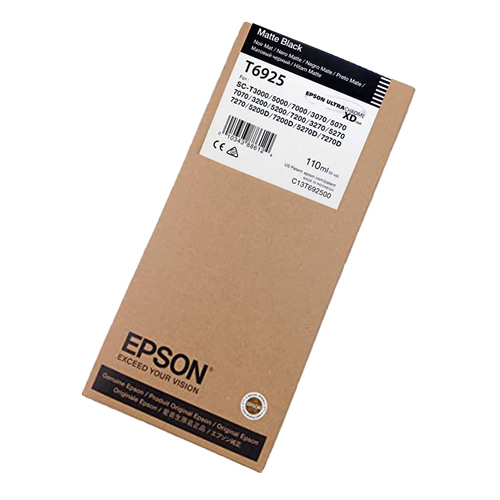 EPSON T6925 매트 검정 110㎖ 정품 잉크 카트리지 (C13T692500)