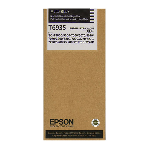 EPSON T6935 매트 검정 350㎖ 정품 잉크 카트리지 (C13T693500)
