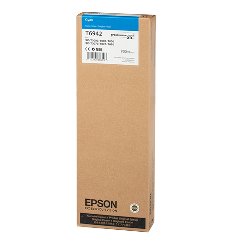 EPSON T6942 파랑 700㎖ 정품 잉크