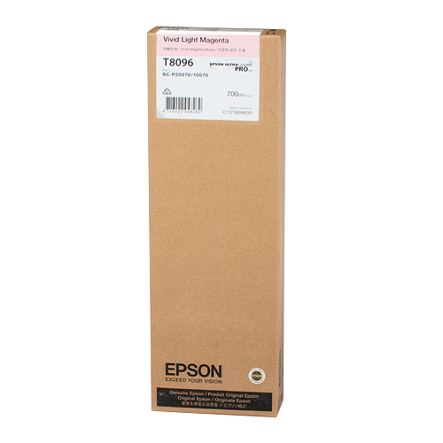 EPSON T8096 연한 빨강 700㎖ 정품 잉크