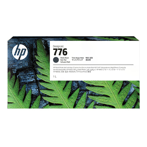 HP 776 매트 검정 1ℓ 정품 잉크 카트리지 (1XB12A)