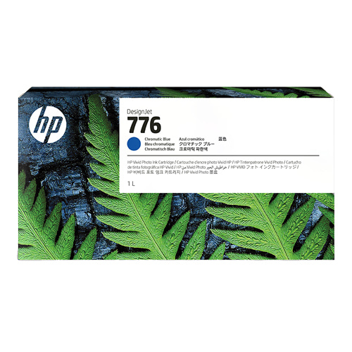 HP 776 크로마틱 블루 1ℓ 정품 잉크 카트리지 (1XB04A)
