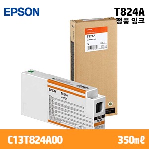 EPSON T824A 오렌지 350㎖ 정품 잉크