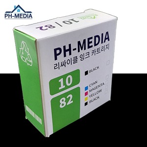 PH 82 검정 69㎖ 재생 잉크 카트리지 (CH565A-R)
