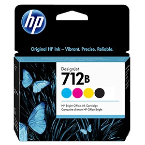 HP 712 29/80㎖ 정품 잉크 시리즈(디자인젯 Studio / T210 / T230 / T250 / T630 / T650 호환용)