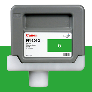 CANON PFI-301G 회색 330㎖ 정품 잉크 탱크 (1493B)
