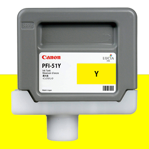 CANON PFI-51Y 노랑 160㎖ 정품 잉크 탱크 (0841C)