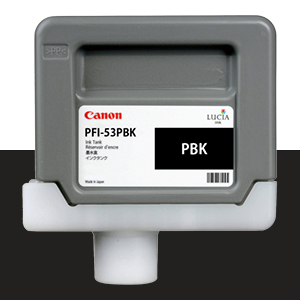 CANON PFI-53PBK 포토 검정 330㎖ 정품 잉크 탱크 (0799C)