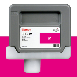 CANON PFI-53M 빨강 330㎖ 정품 잉크 탱크 (0801C)