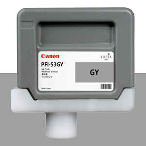 CANON PFI-53GY 회색 330㎖ 정품 잉크 탱크 (0805C)