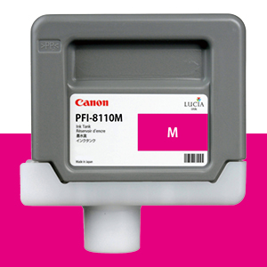 CANON PFI-8110M 빨강 160㎖ 정품 잉크 탱크 (2381C)