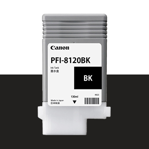 CANON PFI-8120BK 검정 130㎖ 정품 잉크 탱크 (2895C)