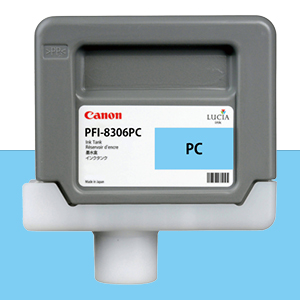 CANON PFI-8306PC 연한 파랑 330㎖ 정품 잉크 탱크 (6673B)
