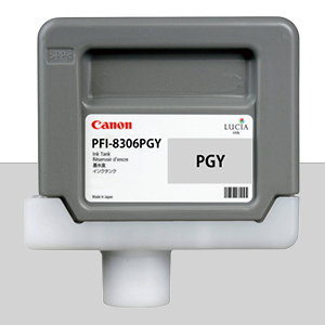 CANON PFI-8306PGY 연한 회색 330㎖ 정품 잉크 탱크 (6679B)