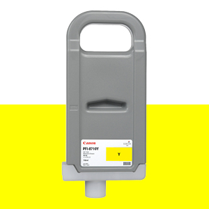 CANON PFI-8710Y 노랑 700㎖ 정품 잉크 탱크 (2372C)