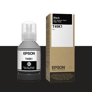EPSON T49K1 검정 130㎖ 정품 잉크 카트리지 (C13T49K100)