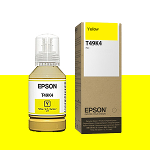 EPSON T49K4 노랑 130㎖ 정품 잉크 카트리지 (C13T49K400)