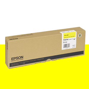 EPSON T591 노랑 700㎖ 정품 잉크 카트리지 (C13T591400)