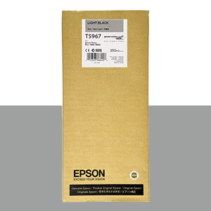 EPSON T5967 회색 350㎖ 정품 잉크 카트리지 (C13T596700)
