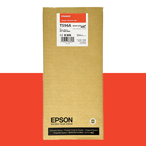 EPSON T596A 오렌지 350㎖ 정품 잉크 카트리지 (C13T596A00)