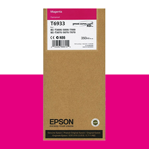EPSON T6933 빨강 350㎖ 정품 잉크 카트리지 (C13T693300)