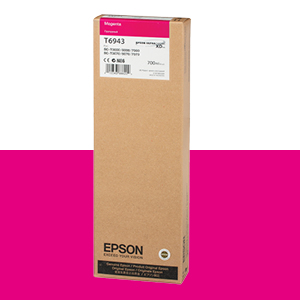 EPSON T6943 빨강 700㎖ 정품 잉크 카트리지 (C13T694300)