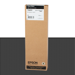 EPSON T8091 포토 검정 700㎖ 정품 잉크 카트리지 (C13T809100)