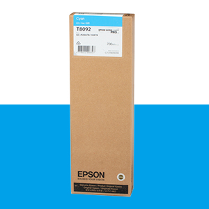 EPSON T8092 파랑 700㎖ 정품 잉크 카트리지 (C13T809200)
