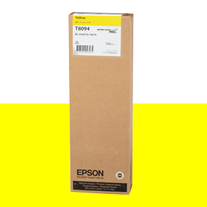 EPSON T8094 노랑 700㎖ 정품 잉크 카트리지 (C13T809400)