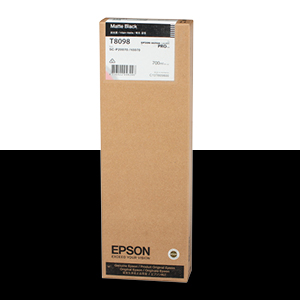 EPSON T8098 매트 검정 700㎖ 정품 잉크 카트리지 (C13T809800)