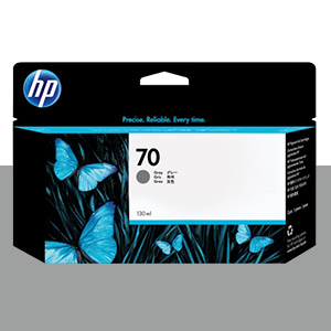 HP 70 회색 130㎖ 정품 잉크 카트리지 (C9450A)