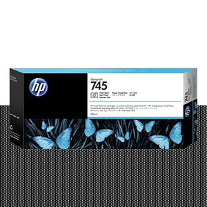 HP 745 포토 검정 300㎖ 정품 잉크 카트리지 (F9K04A)