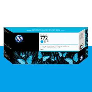 HP 772 파랑 300㎖ 정품 잉크 카트리지 (CN636A)