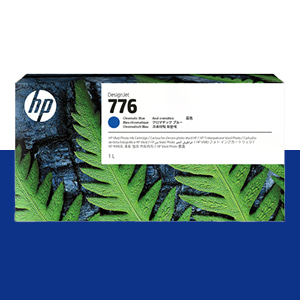 HP 776 크로마틱 블루 1ℓ 정품 잉크 카트리지 (1XB04A)