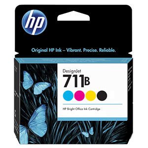HP 711 정품 잉크 시리즈(디자인젯 T120 / T125 / T130 / T520 / T525 / T530)