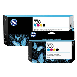 HP 738 정품 잉크 시리즈(디자인젯 T850 / T950)