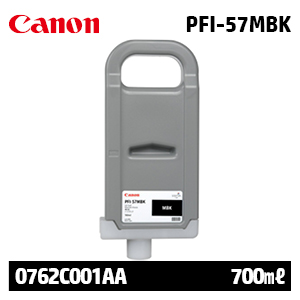 캐논 PFI-57MBK 매트 검정 700㎖ 정품 잉크 (0762C001AA)