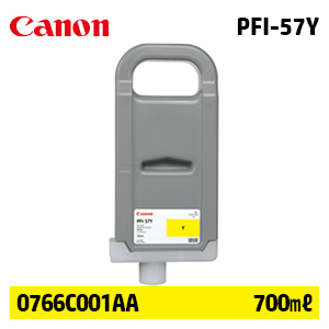 캐논 PFI-57Y 노랑 700㎖ 정품 잉크 (0766C001AA)