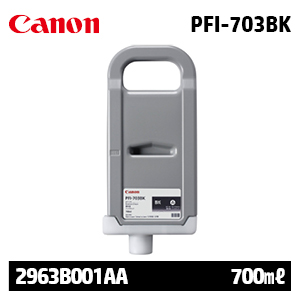 캐논 PFI-703BK 검정 700㎖ 정품 잉크 (2963B001AA)