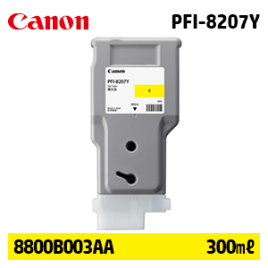 캐논 PFI-8207Y 노랑 300㎖ 정품 잉크 (8800B003AA)