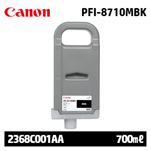 캐논 PFI-8710MBK 매트 검정 700㎖ 정품 잉크 (2368C001AA)
