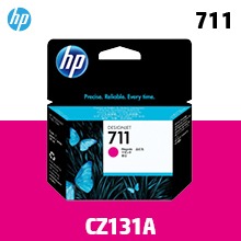 HP 711 빨강 29㎖ 정품 잉크 (CZ131A)::플로터하우스