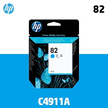 HP 82 파랑 69㎖ 정품 잉크 (C4911A)::플로터하우스