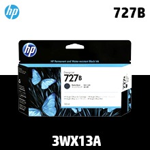 HP 727B 매트 검정 130㎖ 정품 잉크 (3WX13A 구:B3P22A)