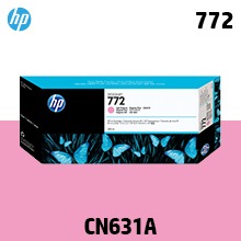 HP 772 연한 빨강 300㎖ 정품 잉크 (CN631A)