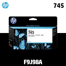 HP 745 포토 검정 130㎖ 정품 잉크 (F9J98A)