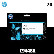 HP 70 매트 검정 130㎖ 정품 잉크 (C9448A)